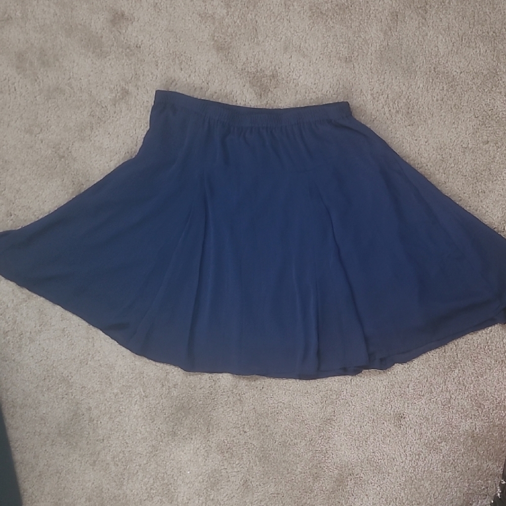 Elegant Blue Women's Skirt